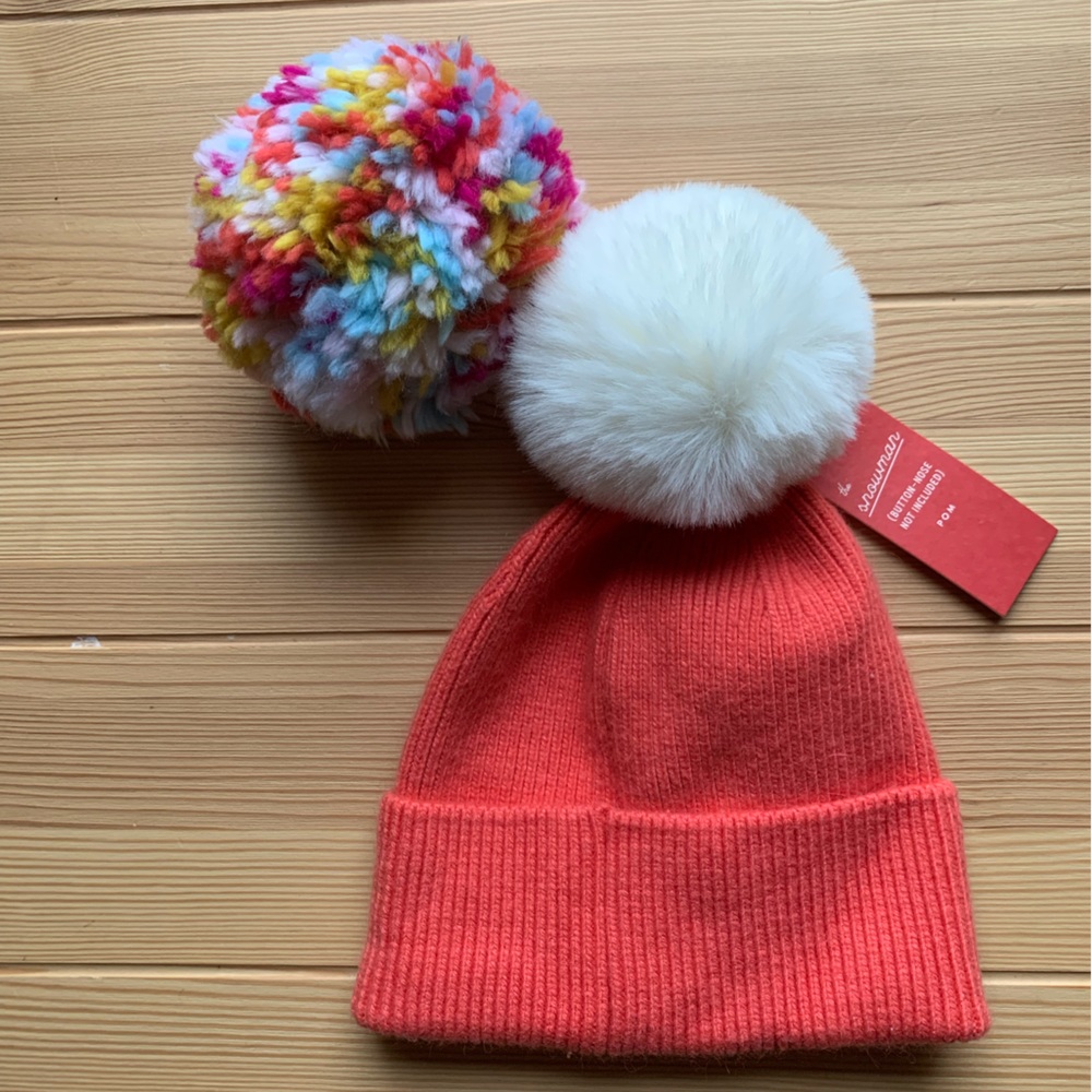 Anthropologie Hat with Puffball